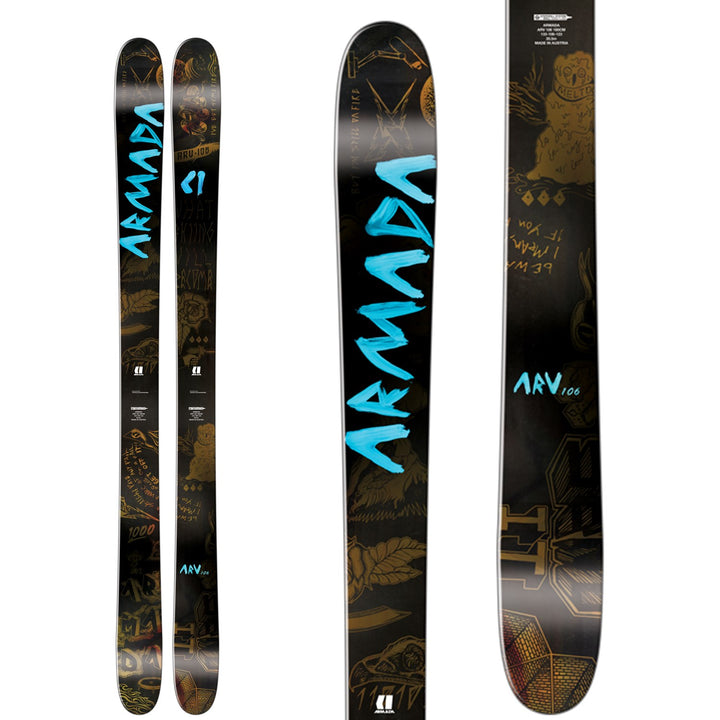 Armada ARV 106 Skis + Tyrolia Attack 13 Demo Bindings 2017