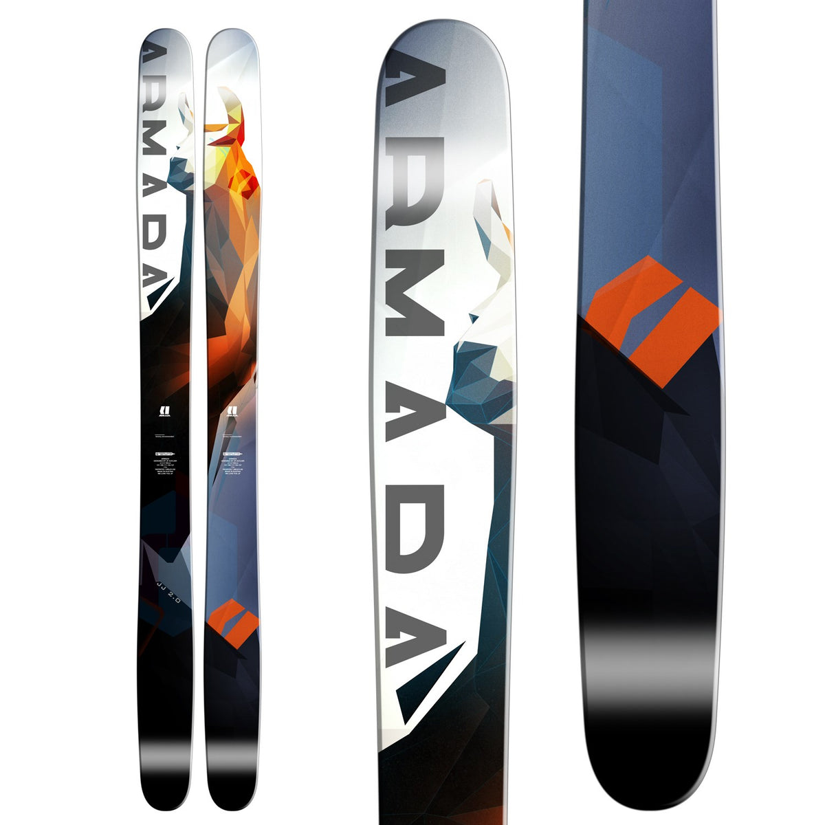 Armada JJ 2.0 Skis + Marker Griffon 13 Ski Bindings 2017