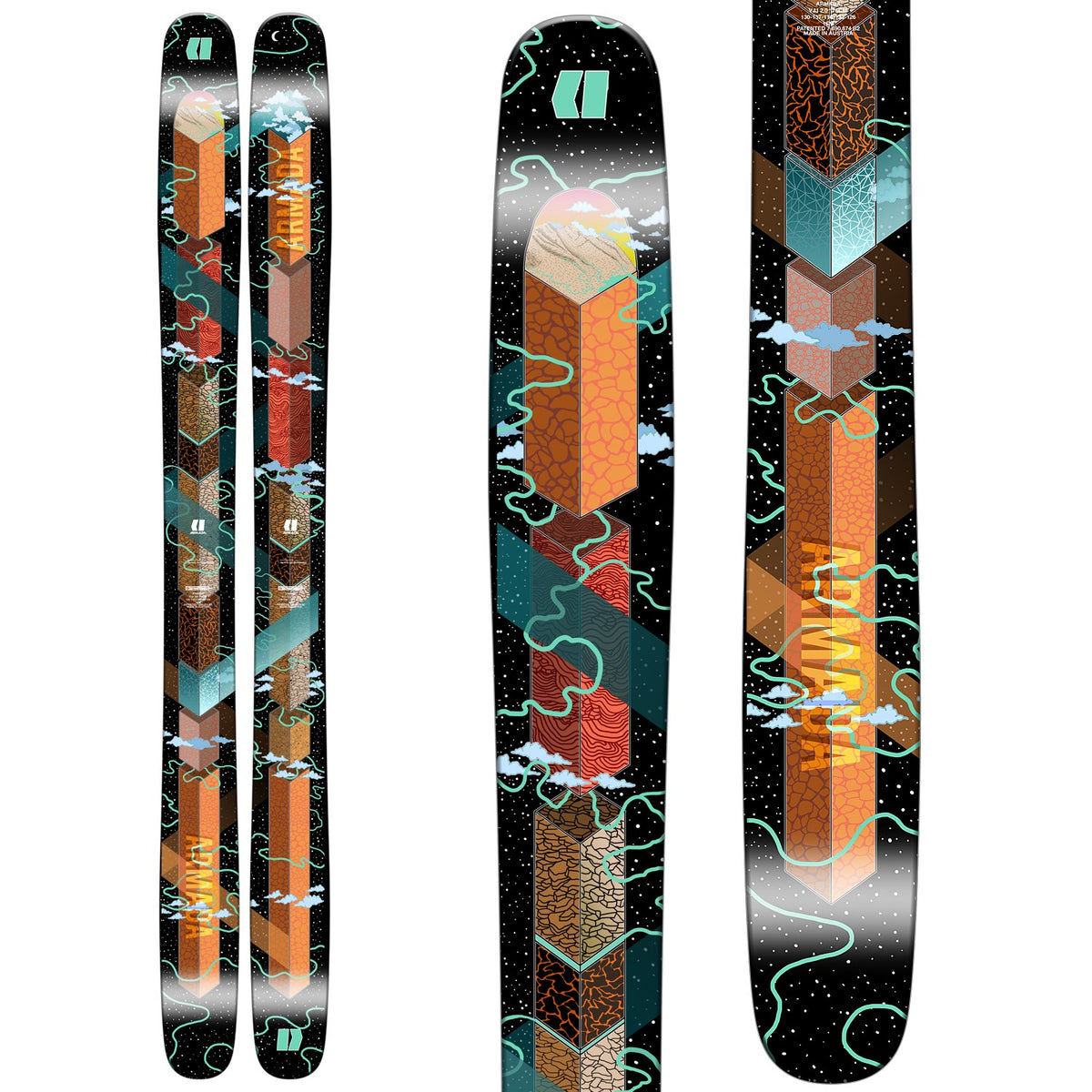 Armada VJJ 2.0 Skis + Tyrolia Attack 13 Demo Bindings 2017