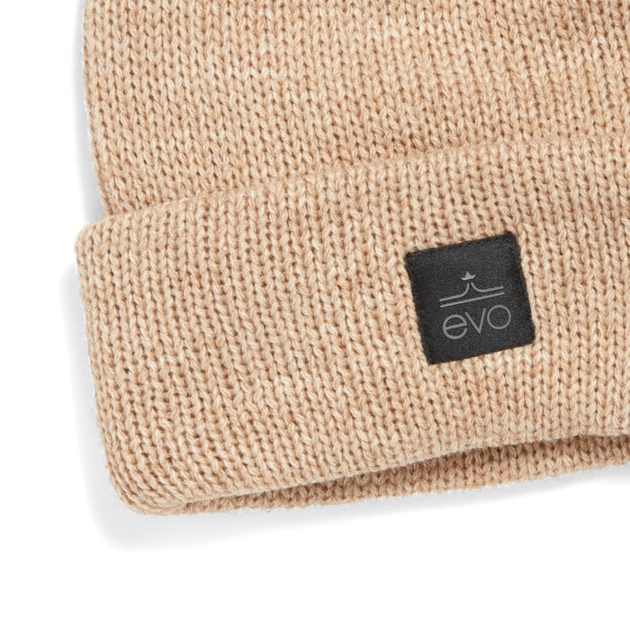 evo Workwear Beanie Oatmeal Marl