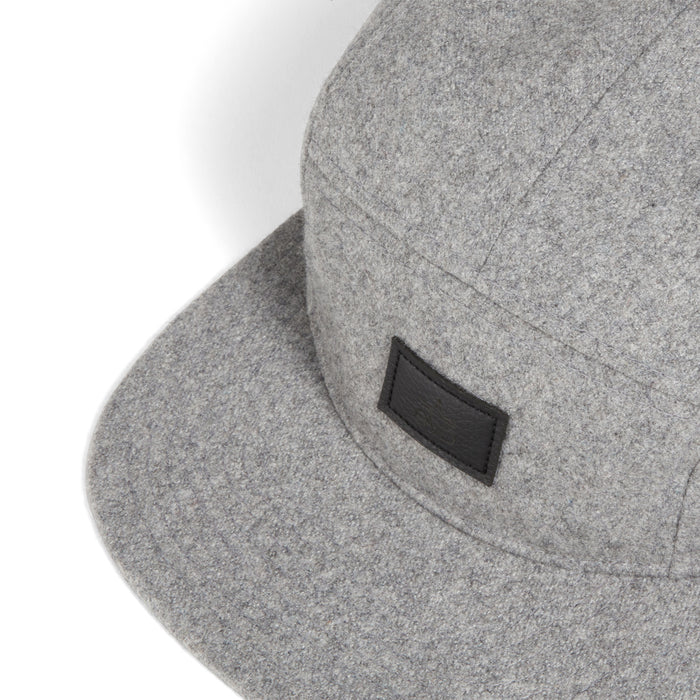 evo Wool 5 Panel Hat Heather Charcoal