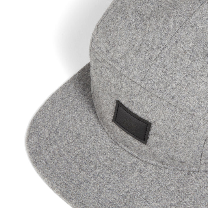 evo Wool 5 Panel Hat Heather Charcoal
