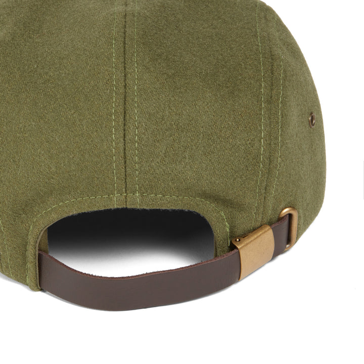 evo Wool 5 Panel Hat Army Olive