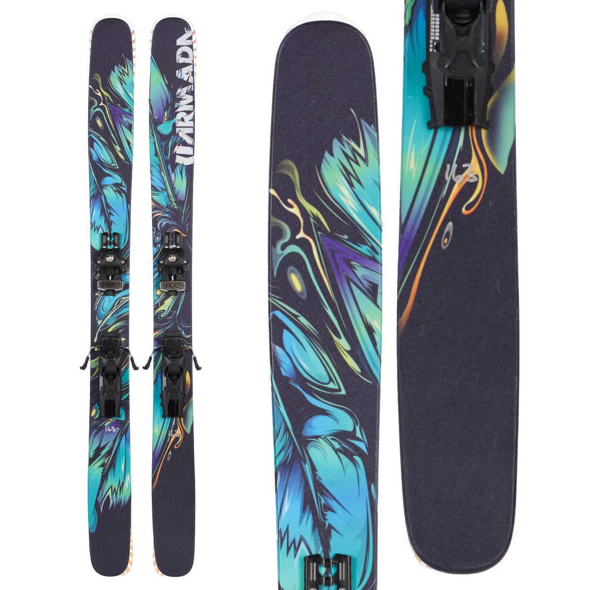 Armada VJJ 2.0 Skis + Tyrolia Attack 13 Demo Bindings 2016