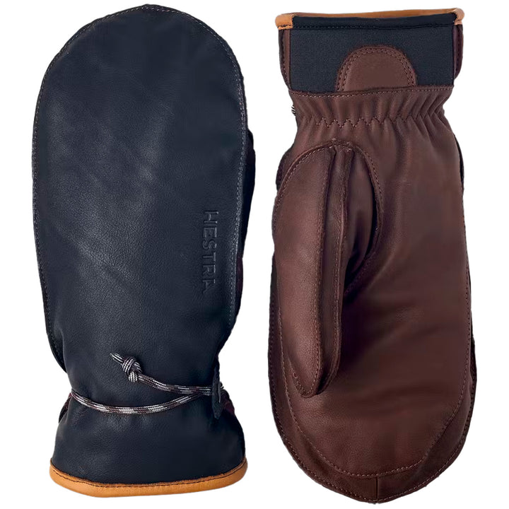 Hestra Wakayama Mittens Navy/Brown