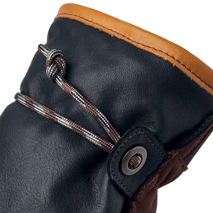 Hestra Wakayama Mittens Navy/Brown