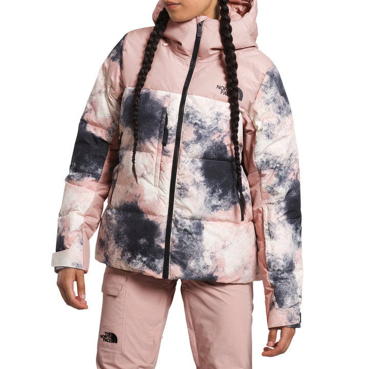 The North Face Corefire Down Windstopper® Jacket - Women's Pink Moss Faded Dye Camo Print