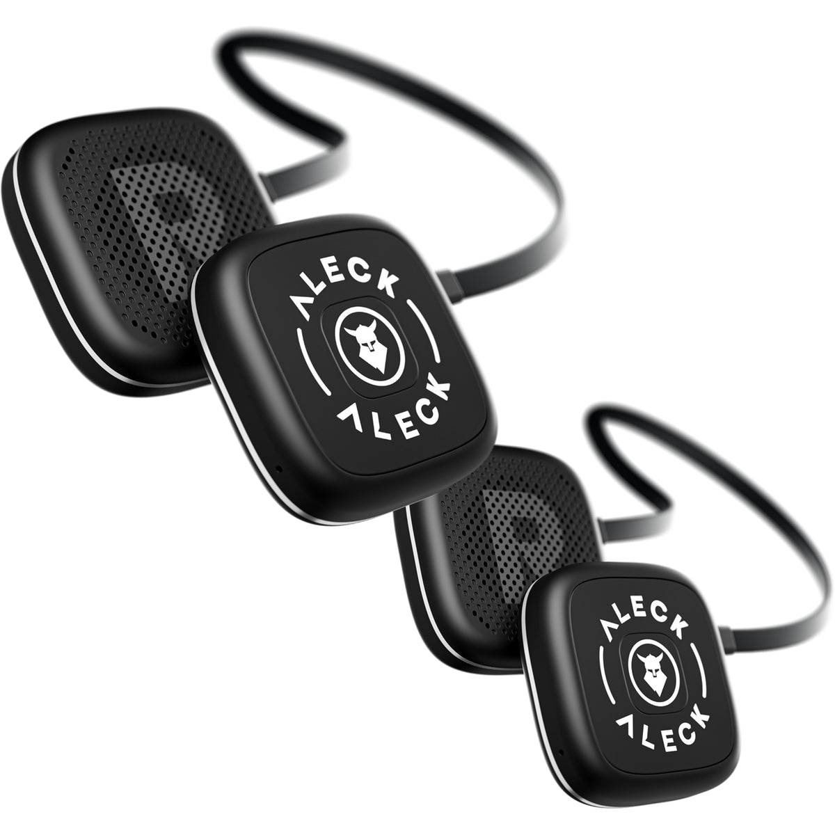 Aleck Nunchucks 2-Pack Helmet Audio Black