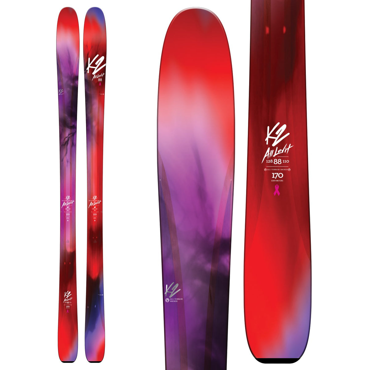K2 Alluvit Skis + Tyrolia Attack 11 Demo Bindings 2018