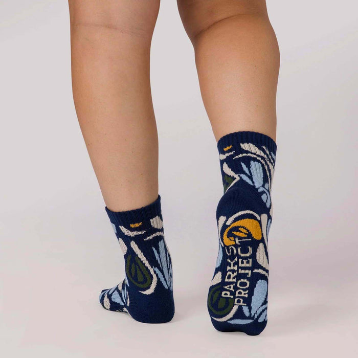 Parks Project Wonderland Hiking Socks - Unisex Blue