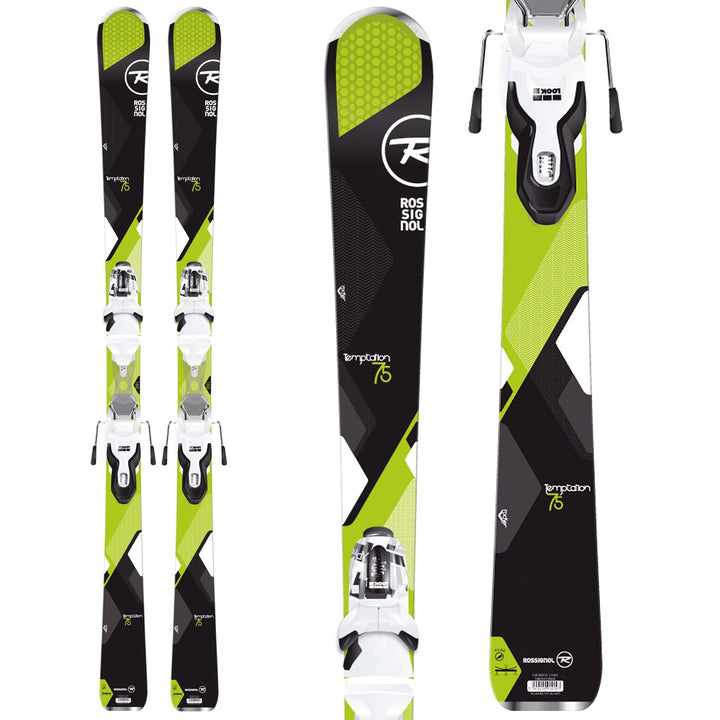 Rossignol Temptation 75 Skis + Xpress 10 Bindings - Women's 2017
