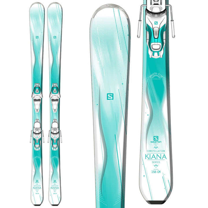 Salomon Kiana Skis + Lithium 10 Bindings - Women's 2017