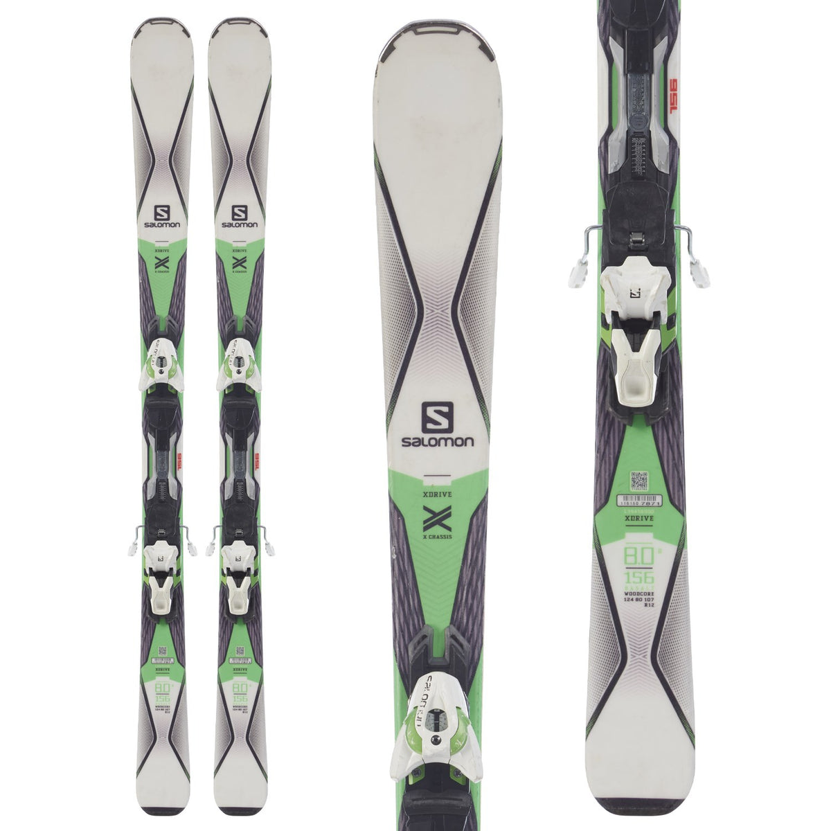 Salomon X Drive Skis + MXT12 Bindings 2016