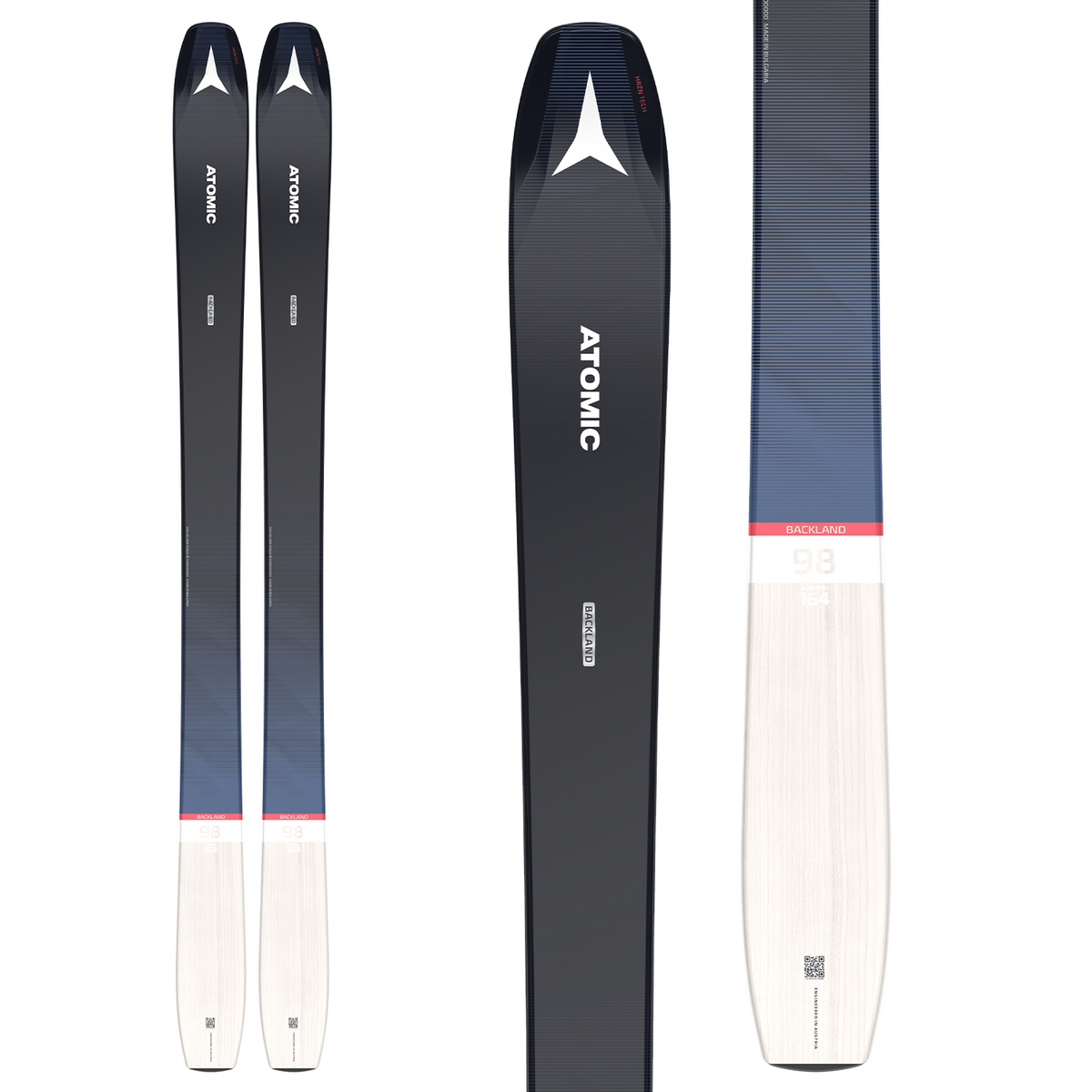 Atomic Backland 98 Skis + Salomon Warden 11 Demo Ski Bindings - Women's 2022