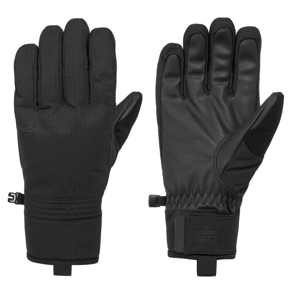 evo Silver Fir Gloves Black