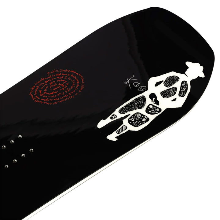 Public Snowboards Statement Snowboard 2024