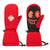 evo Sessel Mittens - Kids' Red