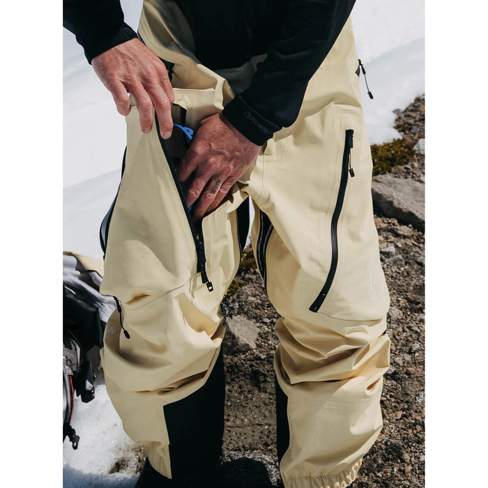 Burton AK Kalausi 3L GORE-TEX Bibs - Men's Buttermilk