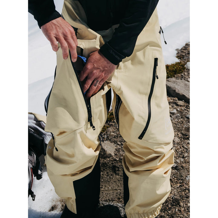 Burton AK Kalausi 3L GORE-TEX Bibs - Men's Buttermilk