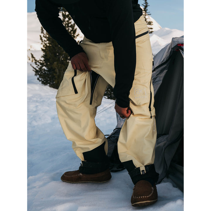 Burton AK Kalausi 3L GORE-TEX Bibs - Men's Buttermilk