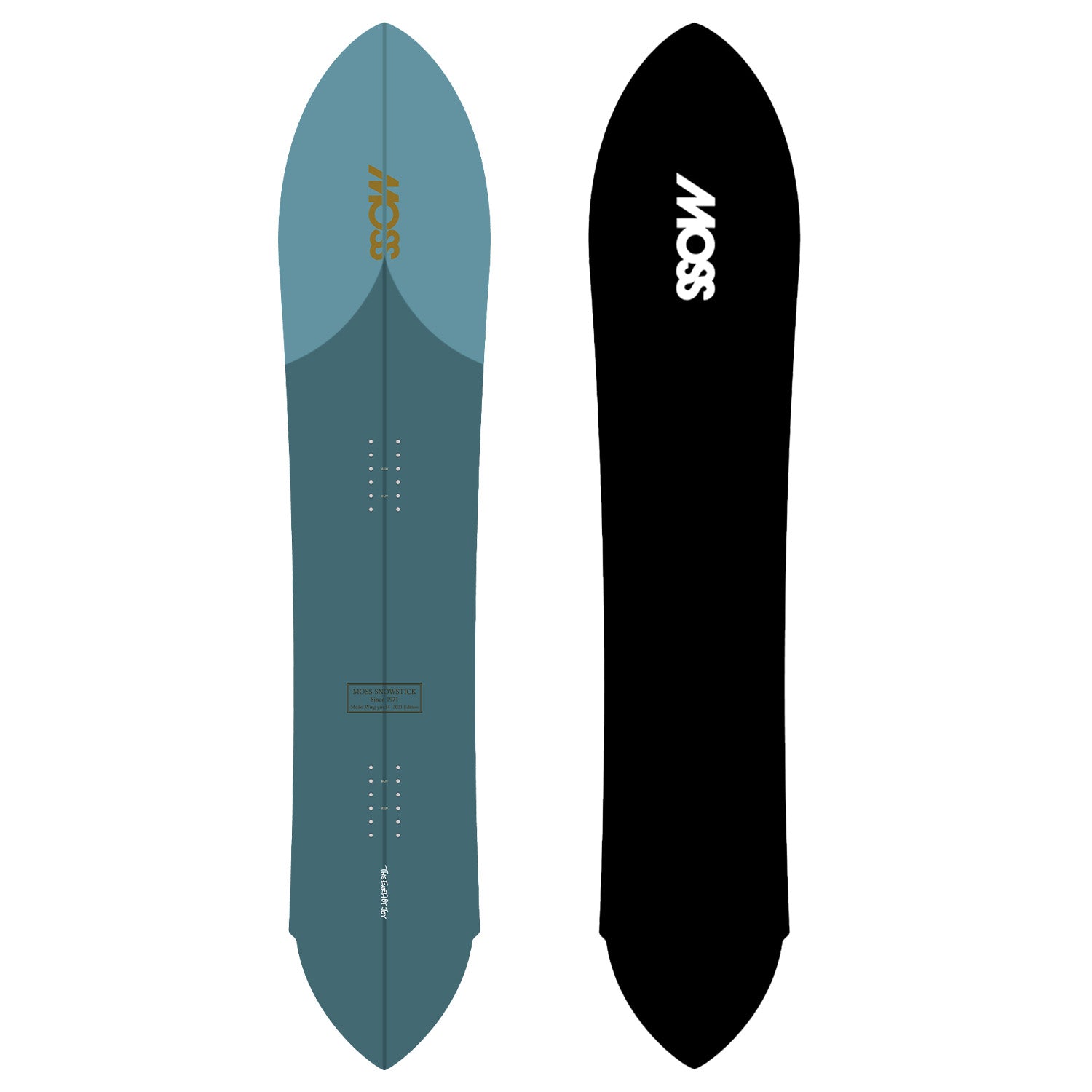スノーボード MOSS STICK WING PIN54 Moss Snowstick Wing Pin 54 Snowboard 2024 – evo