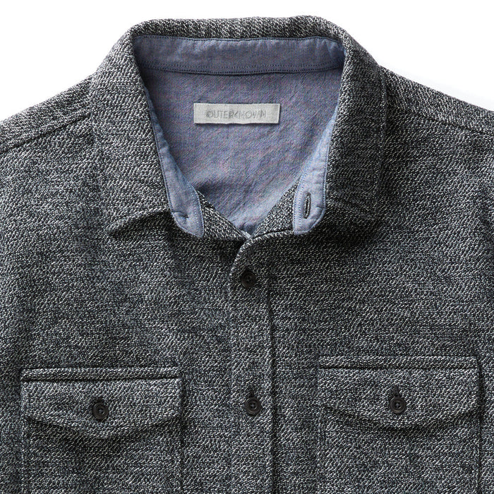 Outerknown Blanket Shirt - Men's Black Jasper Blanket