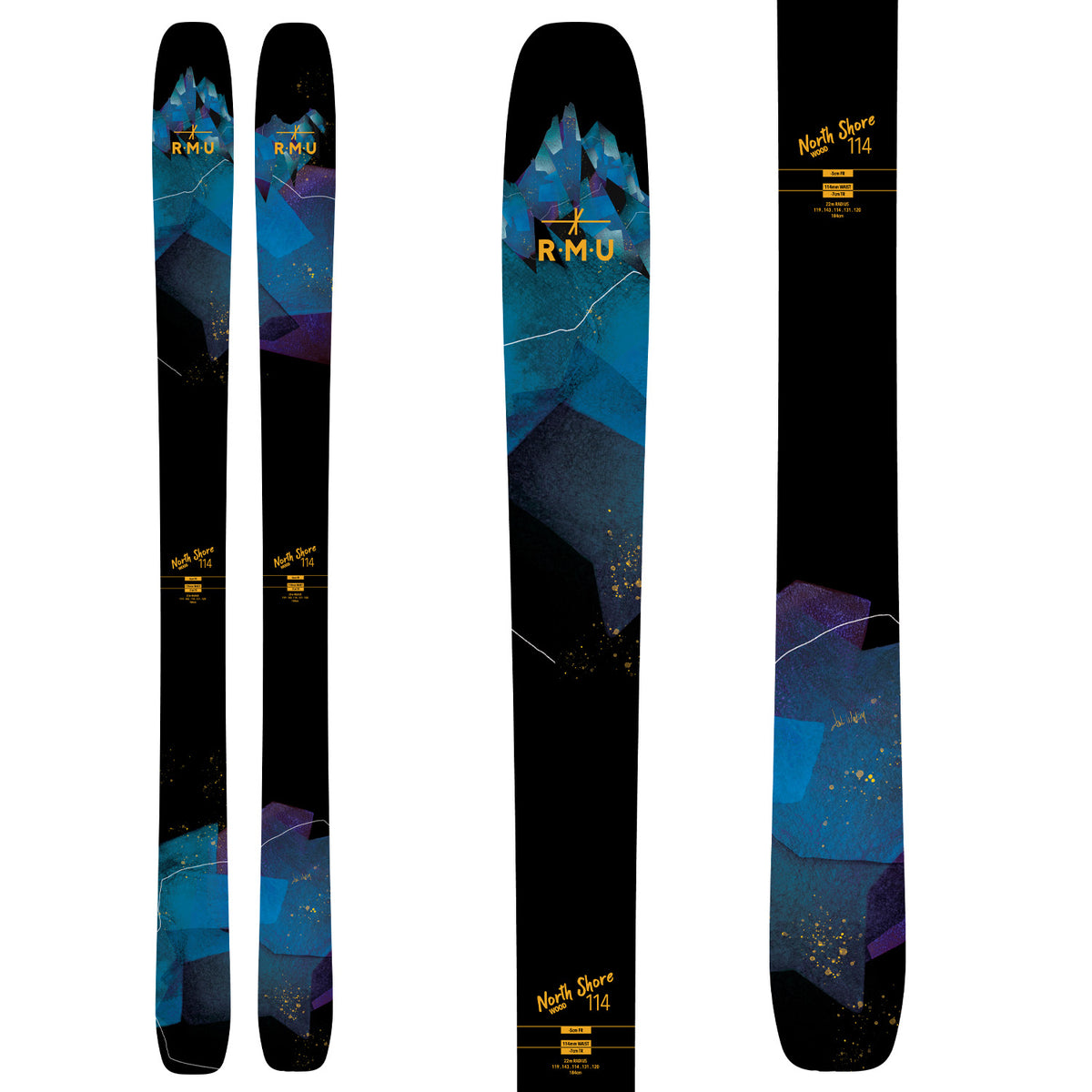 RMU North Shore 114 Skis 2024
