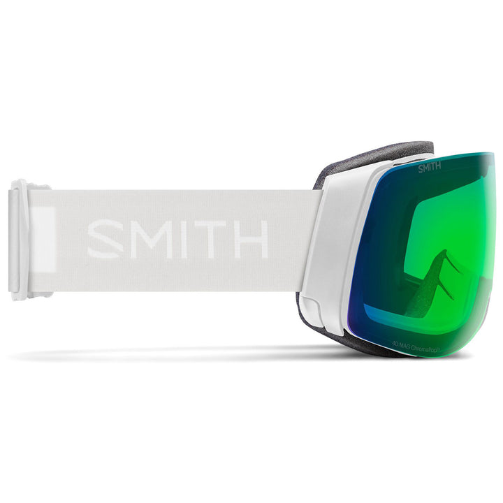 Smith 4D MAG Goggles White Vapor/ChromaPop Everyday Green Mirror+ChromaPop Storm Rose Flash