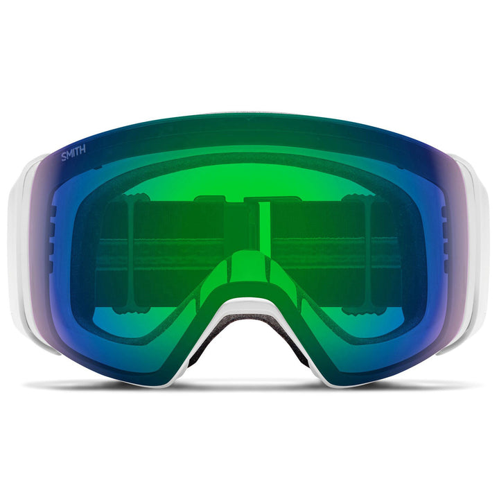 Smith 4D MAG Goggles White Vapor/ChromaPop Everyday Green Mirror+ChromaPop Storm Rose Flash