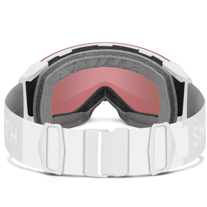 Smith 4D MAG Goggles White Vapor/ChromaPop Everyday Green Mirror+ChromaPop Storm Rose Flash