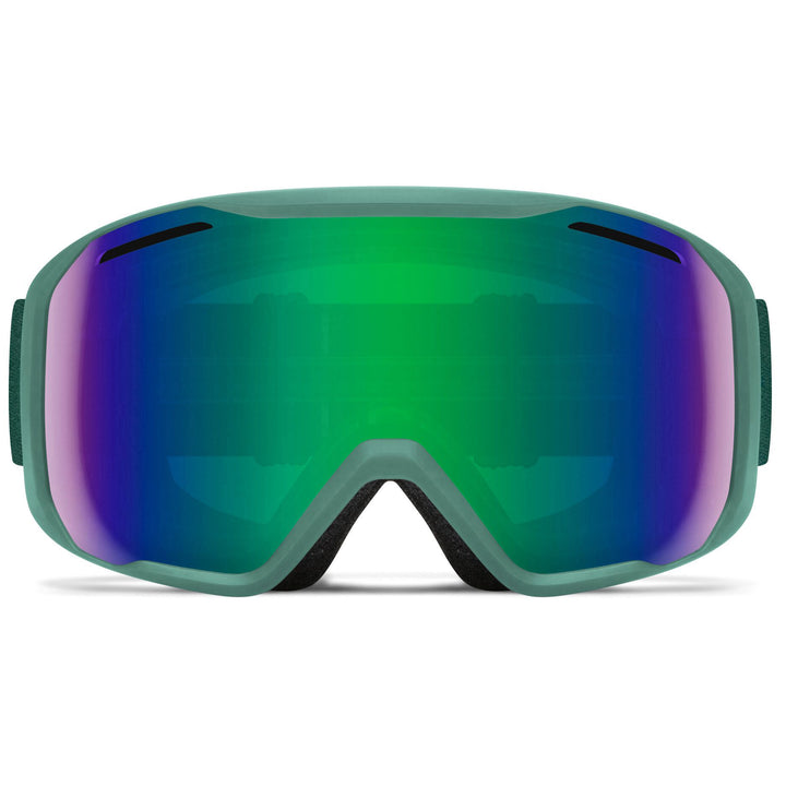 Smith Blazer Low Bridge Fit Goggles Alpine Green Vista/Green Sol-X Mirror