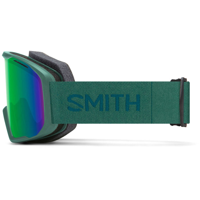 Smith Blazer Low Bridge Fit Goggles Alpine Green Vista/Green Sol-X Mirror