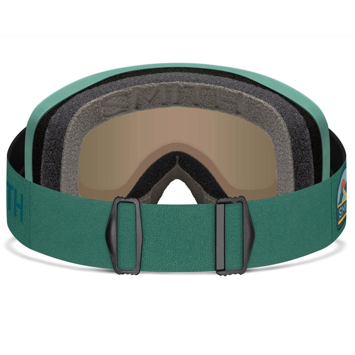 Smith Blazer Low Bridge Fit Goggles Alpine Green Vista/Green Sol-X Mirror