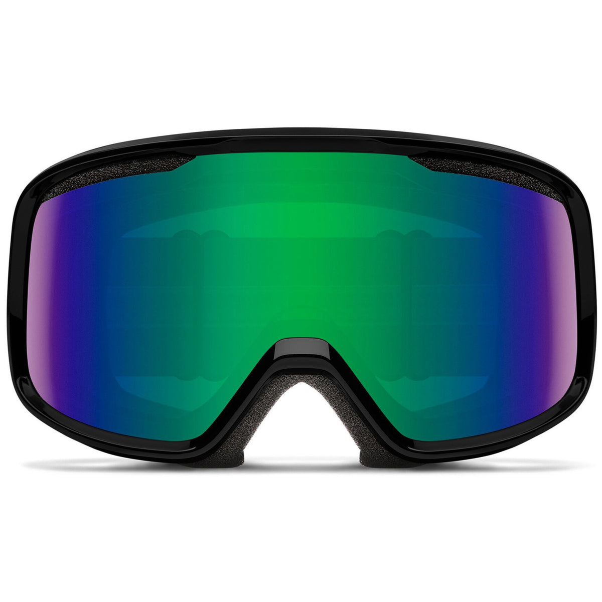 Smith Frontier Goggles Black/Green Sol-X Mirror