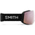 Smith I/O MAG Goggles Black/ChromaPop Everday Rose Gold Mirror+ChromaPop Storm Blue Sensor Mirror