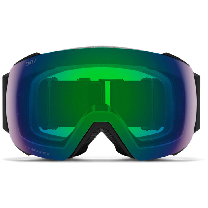 Smith I/O MAG Goggles Black/ChromaPop Everday Green Mirror+ChromaPop Storm Blue Sensor Mirror