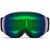Smith I/O MAG S Goggles - Women's Black/ChromaPop Everday Green Mirror+ChromaPop Storm Blue Sensor Mirror
