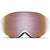 Smith I/O MAG S Goggles - Women's White Chunky Knit/ChromaPop Everday Rose Gold Mirror+ChromaPop Storm Rose Flash
