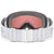 Smith I/O MAG S Goggles - Women's White Chunky Knit/ChromaPop Everday Rose Gold Mirror+ChromaPop Storm Rose Flash