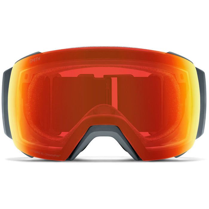 Smith I/O MAG XL Goggles Slate/ChromaPop Everday Red Mirror+ChromaPop Storm Blue Sensor Mirror