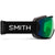 Smith Moment Goggles - Women's Black/ChromaPop Everyday Green Mirror