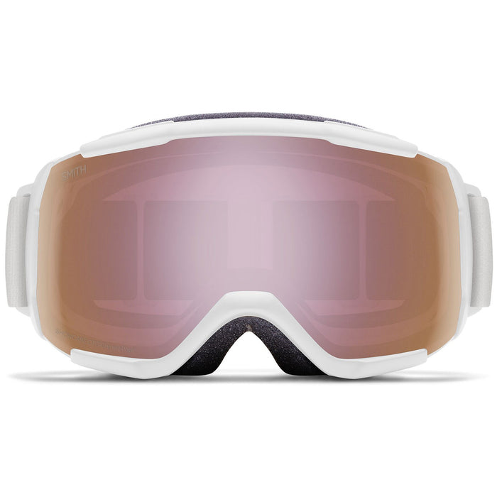 Smith Showcase OTG Goggles - Women's White Vapor/Chromapop Everyday Rose Gold Mirror