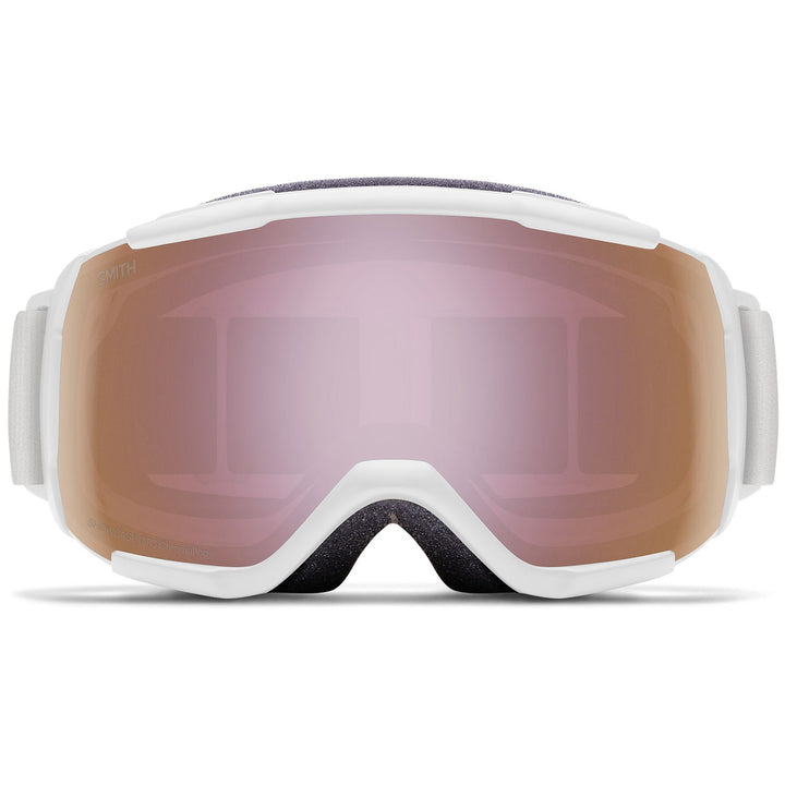 Smith Showcase OTG Goggles - Women's White Vapor/Chromapop Everyday Rose Gold Mirror