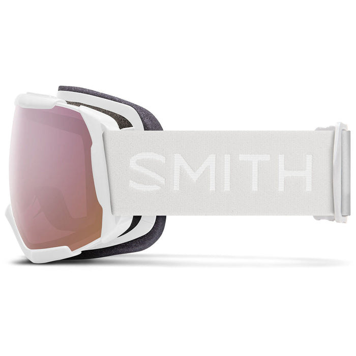 Smith Showcase OTG Goggles - Women's White Vapor/Chromapop Everyday Rose Gold Mirror