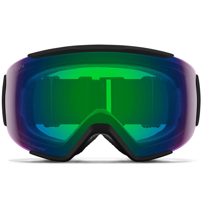 Smith Sequence OTG Goggles Black/ChromaPop Everday Green Mirror