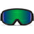Smith Snowday Goggles - Kids' Black/Green Sol-X Mirror