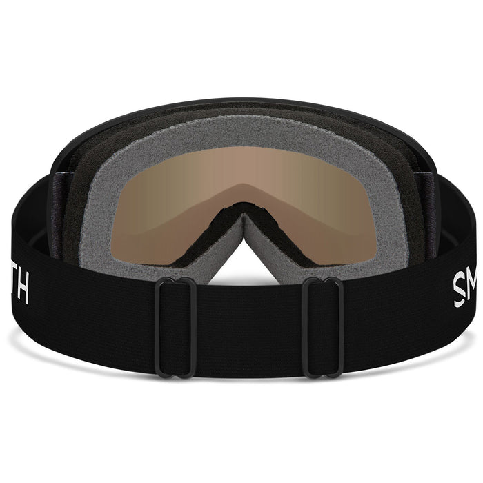 Smith Snowday Goggles - Kids' Black/Green Sol-X Mirror