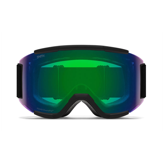 Smith Squad Goggles Black/ChromaPop Everyday Green Mirror+Clear