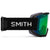 Smith Squad Goggles Black/ChromaPop Everyday Green Mirror+Clear
