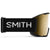 Smith Squad MAG Goggles Black/ChromaPop Sun Black Gold Mirror+ChromaPop Storm Blue Sensor Mirror